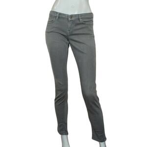 All Saints ASHBY Low Rise Skinny Jeans Gray Size 27